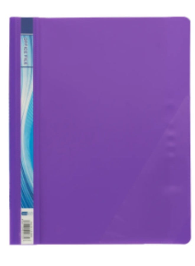 File Report Cover A4 violet