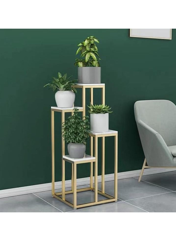Generic FFD Metal Plants Stand Flowers Multilayer Anticorrosive Display Shelf Plant Pot Holder Decorative Display Rack Storage and Cute Stand  - Image 2