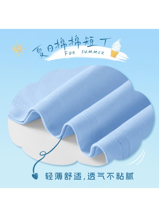 Jeanswest Boys' Outfit 2025 New Arrival - Kids' Lightweight Denim-like Mosquito-repellent Pants With Short-sleeve T-shirt & Long Pants For Summer - Image 5