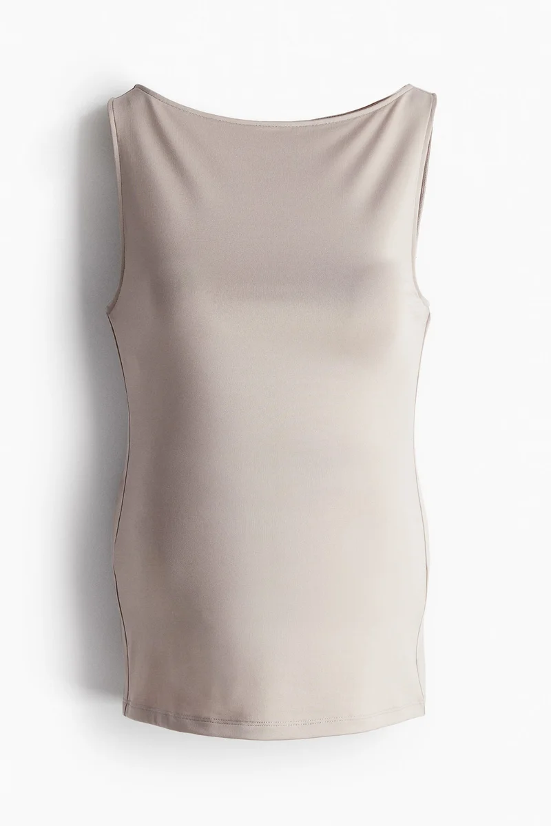 H&M MAMA Boat-neck vest top