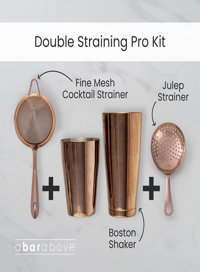 A Bar Above Professional Boston Shakers Set 18 oz Weighted and Unweighted Stainless Steel Cocktail Shaker Set for Bartenders, Premium 304 Steel Bar Shaker, Essential Bartending Tools for Mixing Drinks - Image 5