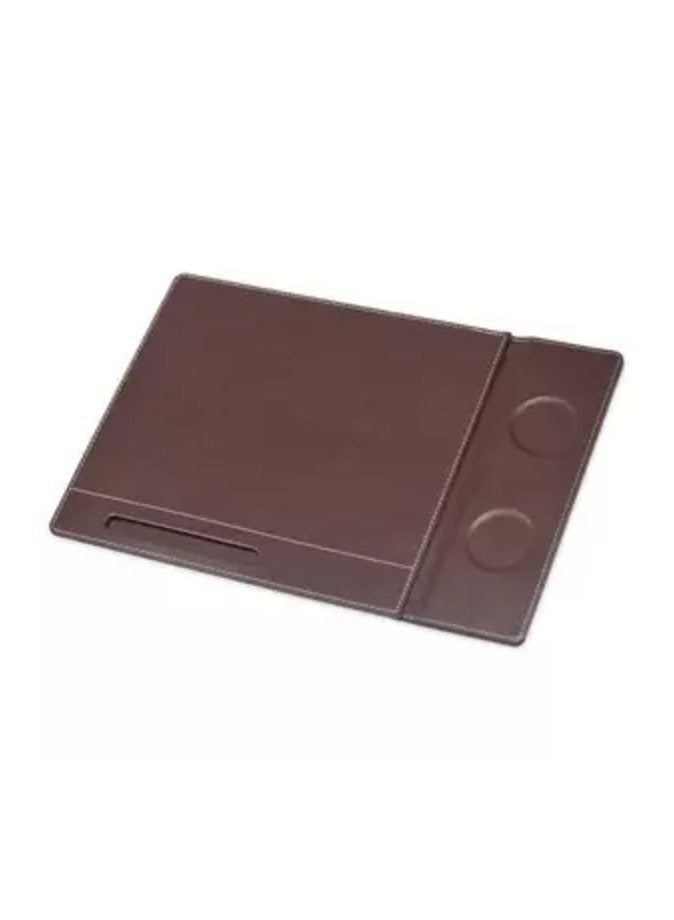 إف اي أس  ورق نشاف مكتبي من FIS مزود بغطاء، لون بني