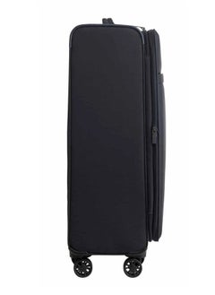 Antler Antler®Prestwick  Large Size Suitcase(83 x 46.5 x 31)cm/28"Soft Side for Traveling|British Brand|Black|Security Zip|8 Wheels|TSA Combination Lock|International Warranty  - Image 4