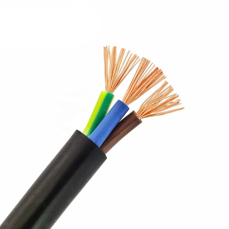 Litost Litost 25 mm 3 core Copper Cable Wire for AIR CONDITIONER Multi Purpose Use Wire Cable ISI Mark AC Colour Black Length 10 Meter  - Image 1