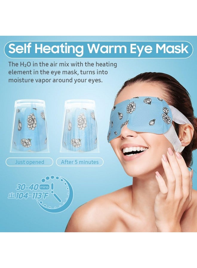 BeHoomi BeHoomi 30Packs Steam Eye Mask, Heated Eye Mask Warm Compress for Eyes, Self Heating Disposable Eye Masks for Home Sleep, Spa, Travel Essentials & Relaxation Gifts, Stocking Stuffers (Jasmine)  - Image 5