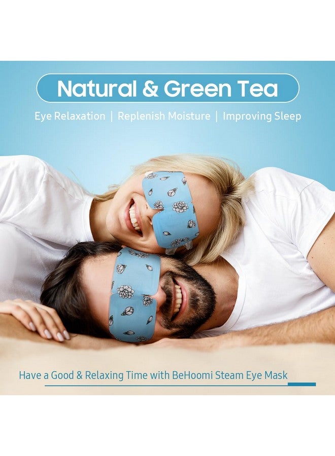 BeHoomi BeHoomi 30Packs Steam Eye Mask, Heated Eye Mask Warm Compress for Eyes, Self Heating Disposable Eye Masks for Home Sleep, Spa, Travel Essentials & Relaxation Gifts, Stocking Stuffers (Jasmine)  - Image 2