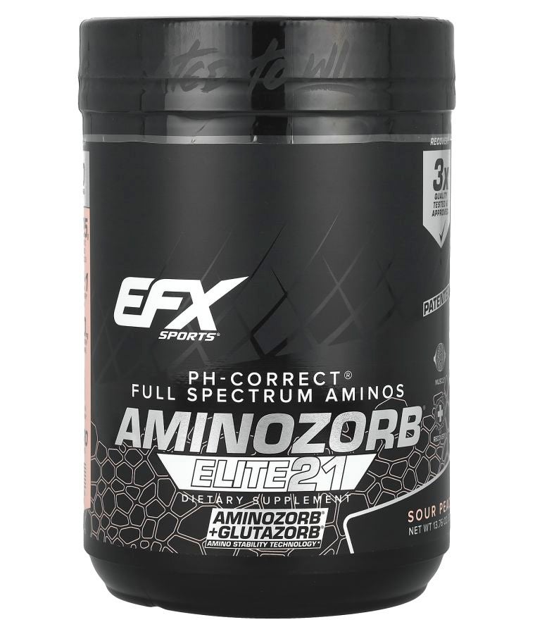 EFX SPORTS AminoZorb® Elite 21 Sour Peach 13.76 oz (390 g)