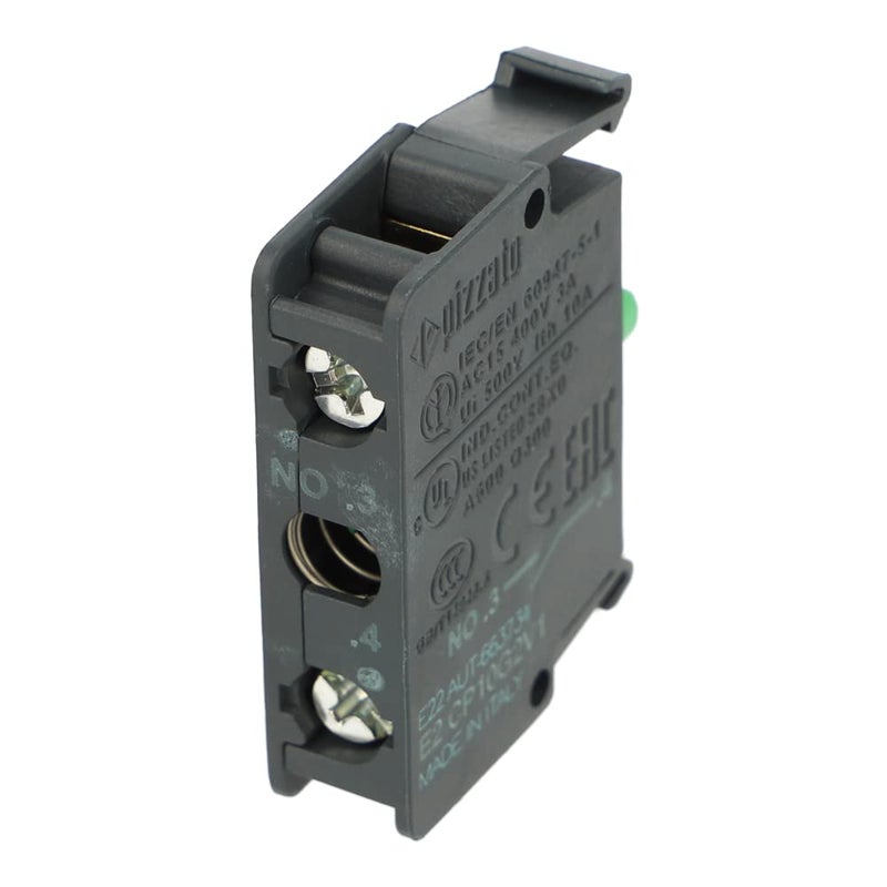 E2 CP10G2V1 1NO, Clamping Screws, E2 Series, Panel Fixing Contact Block, Slow Action