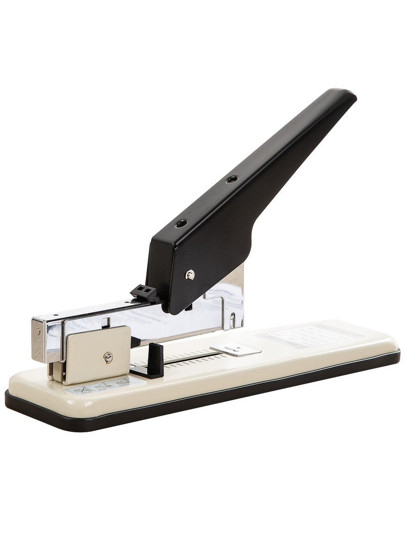 Deli E0394 Heavy Duty Stapler 1 piece, 100 Sheets Capacity Compatible with 23/6 and 23/13 Staples Grey – For Office Use - Image 4