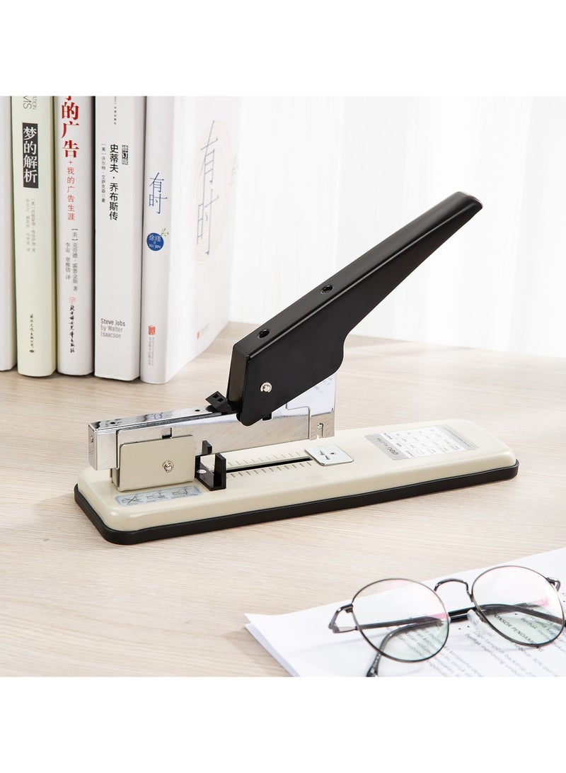 Deli E0394 Heavy Duty Stapler 1 piece, 100 Sheets Capacity Compatible with 23/6 and 23/13 Staples Grey – For Office Use - Image 3