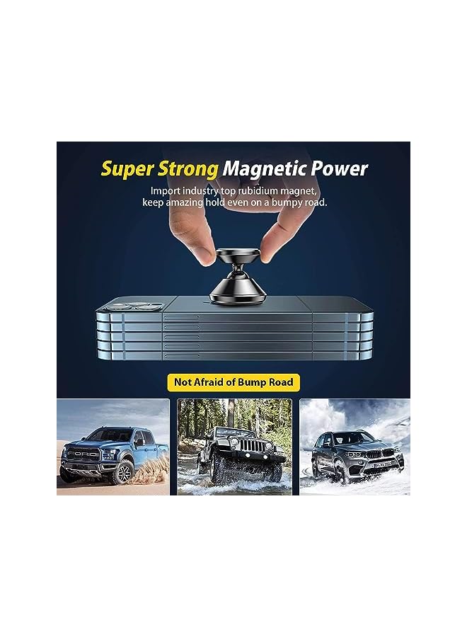 promass Magnetic Car Phone Holder, Universal 360° Rotation Strong Magnet Car Phone Holder Mount for Dashboard Compatible with iPhone, Samsung, LG, GPS, Google and All Cell Phone - Image 5