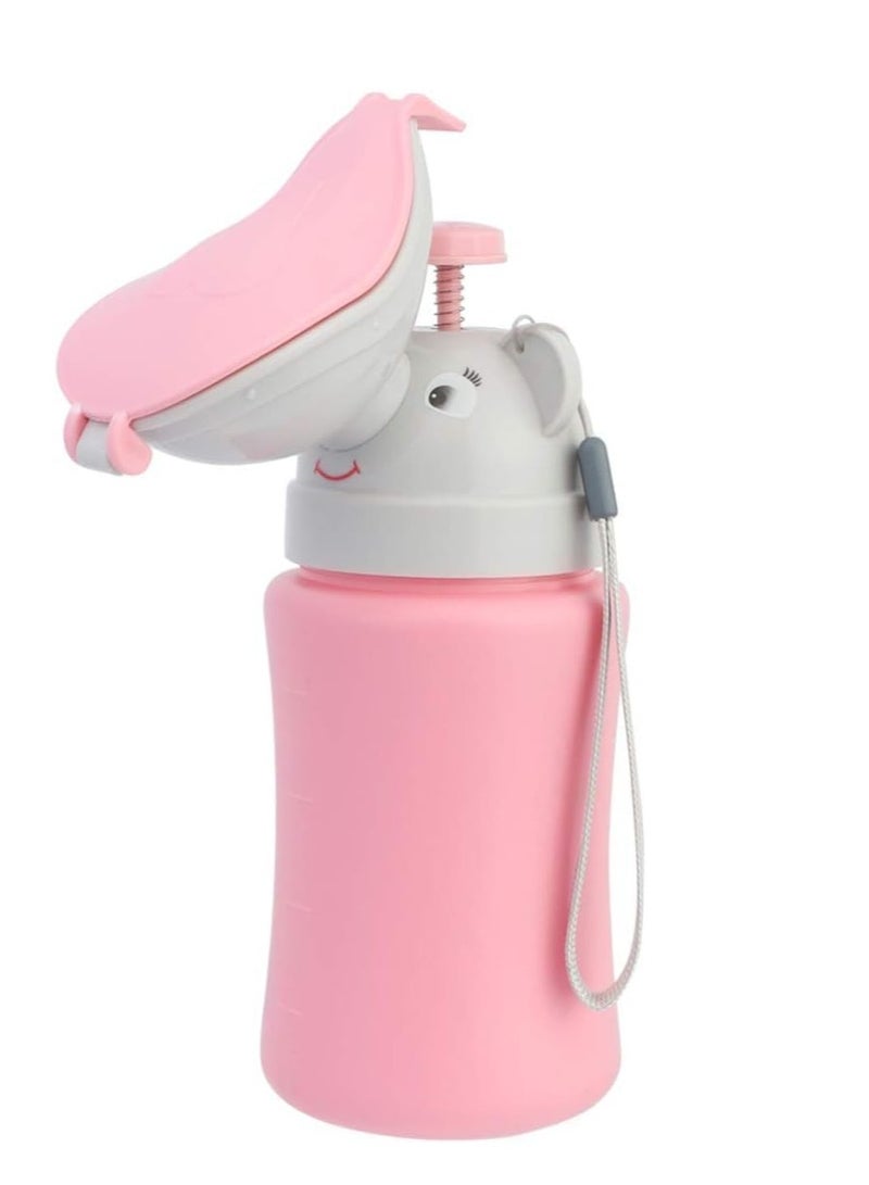 بلان A زجاجة مبولة للأطفال زجاجات طوارئ محمولة للأطفال مرحاض محمول للأطفال والفتيات للسفر بالسيارة أثناء التنقل والتخييم للبنات فقط - Image 1