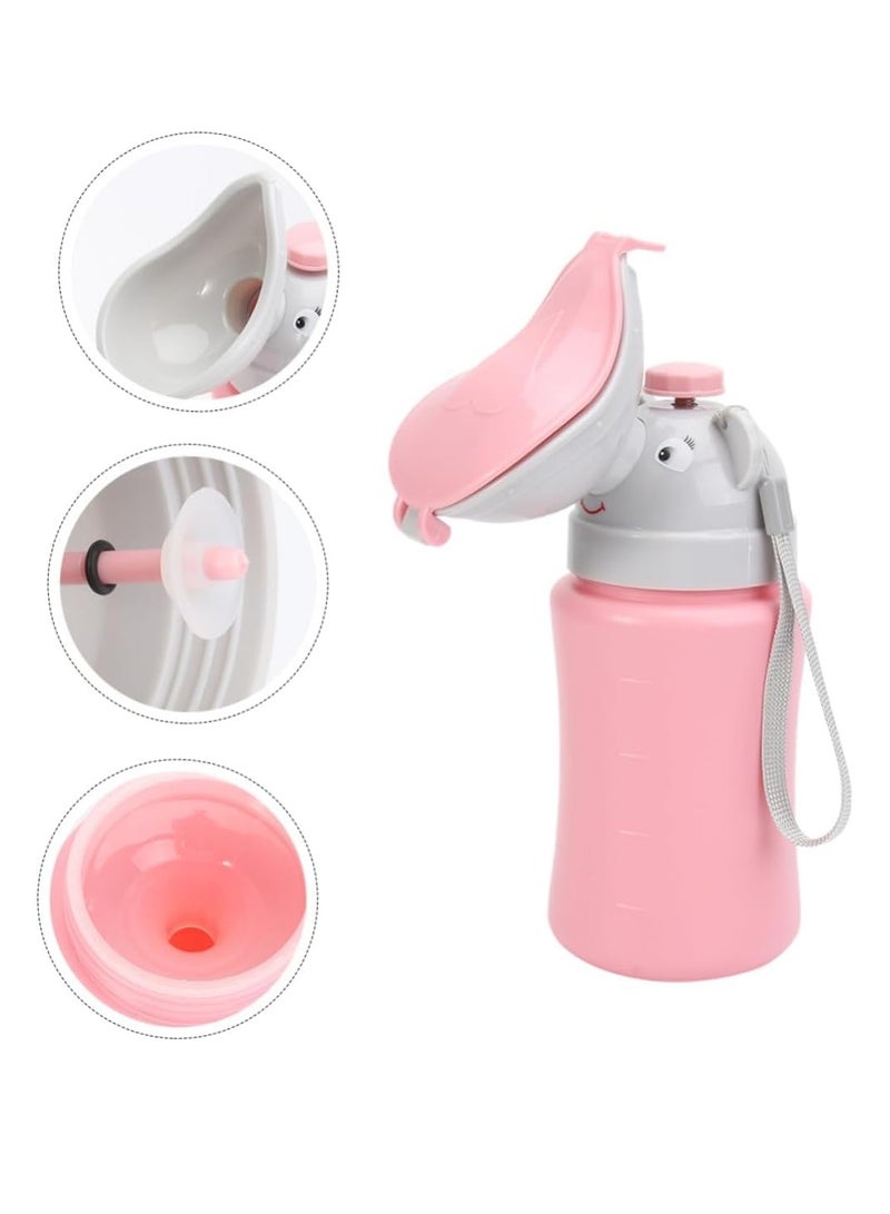 بلان A زجاجة مبولة للأطفال زجاجات طوارئ محمولة للأطفال مرحاض محمول للأطفال والفتيات للسفر بالسيارة أثناء التنقل والتخييم للبنات فقط - Image 2