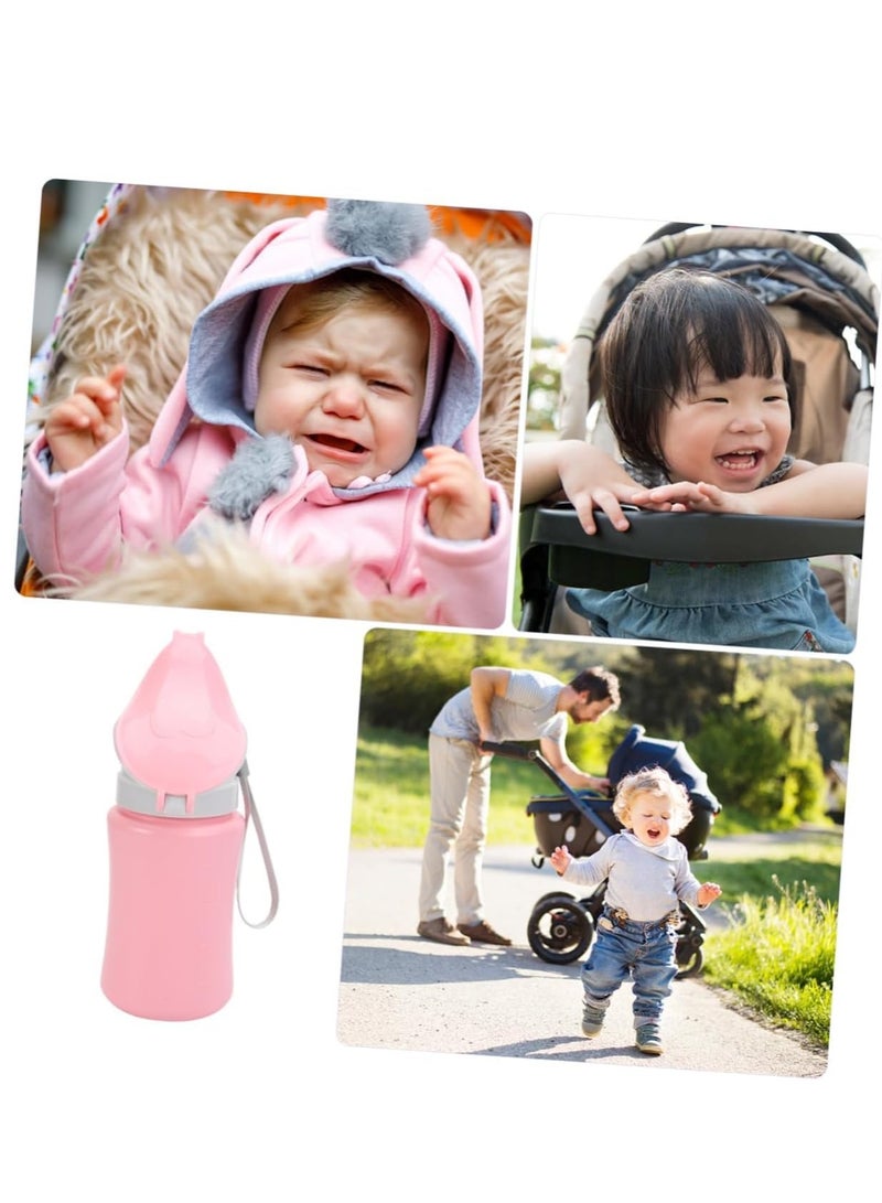 بلان A زجاجة مبولة للأطفال زجاجات طوارئ محمولة للأطفال مرحاض محمول للأطفال والفتيات للسفر بالسيارة أثناء التنقل والتخييم للبنات فقط - Image 3