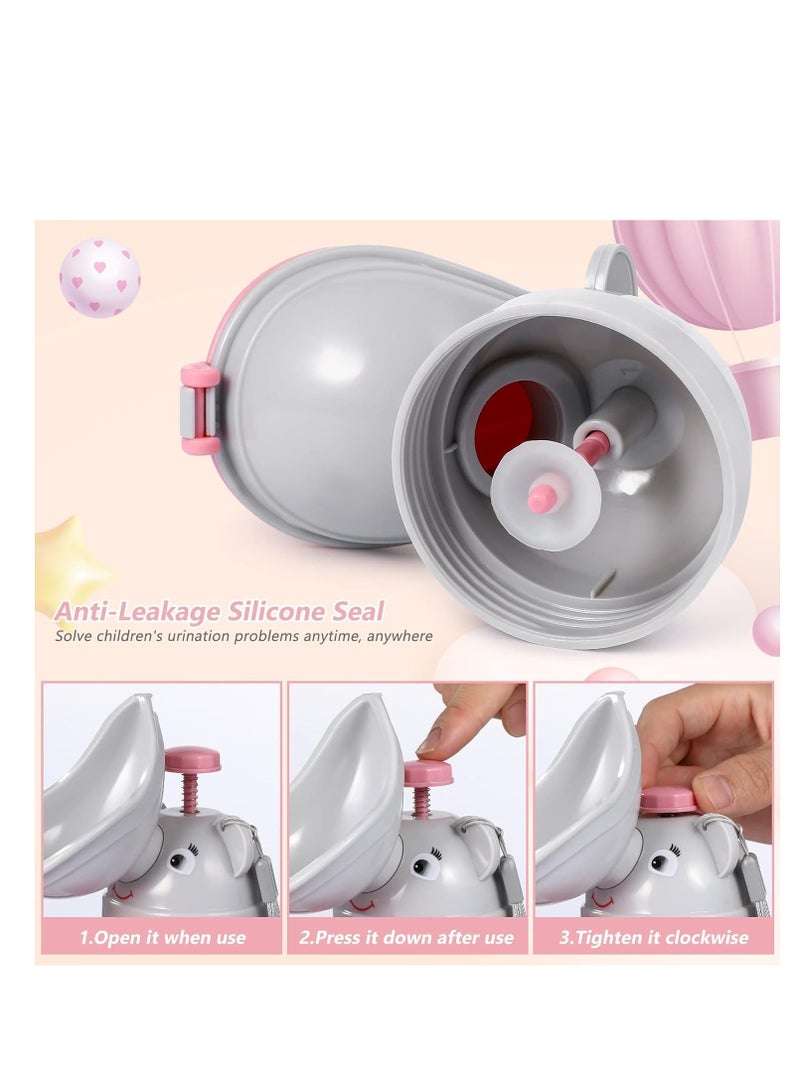 بلان A زجاجة مبولة للأطفال زجاجات طوارئ محمولة للأطفال مرحاض محمول للأطفال والفتيات للسفر بالسيارة أثناء التنقل والتخييم للبنات فقط - Image 5