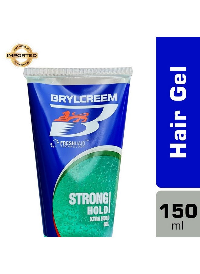 Brylcreem Strong Hold Hair Styling Gel for Men with FRESHHAIR TECHNOLOGY, Long-Lasting Hold for Hair Setting, Non-Sticky Hair Wax Gel for Natural Look & Hair Shine, No Flake & Residue, No Alcohol, 150ml - pzsku/Z6D30CA2F70685ACDA7E5Z/45/_/1738306713/039d8b1d-dd0b-41ce-876c-d2dcaf58ba5e