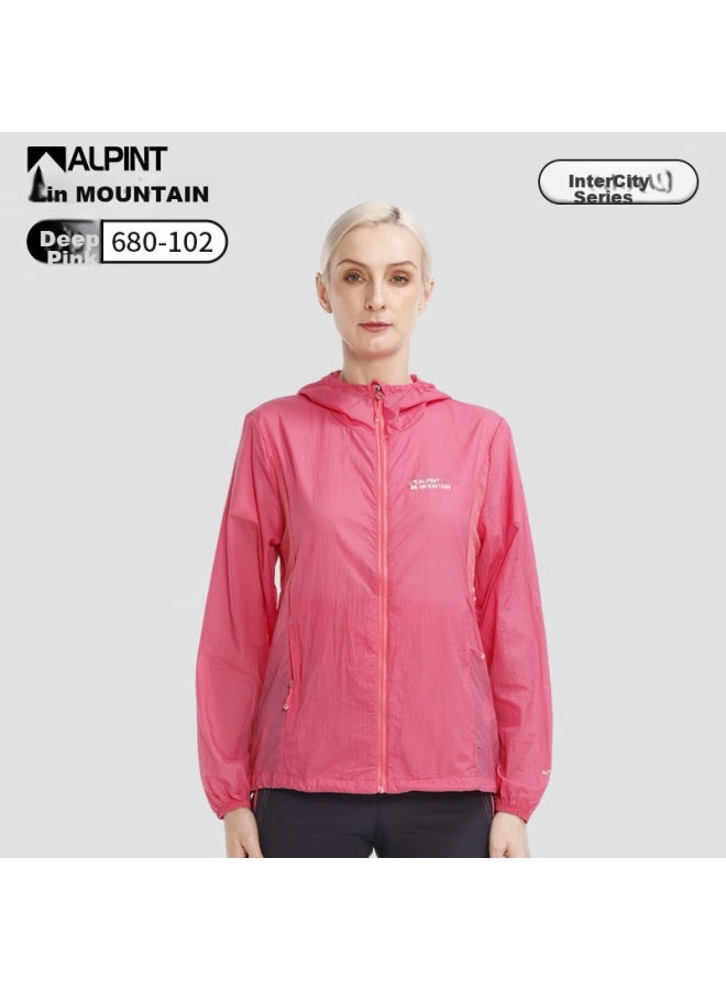 Alpint Mountain Men's Sun Protection Clothing, Summer Outdoor Beach Skin Coat, Women's Uv-resistant Lightweight Breathable Jacket - Image 1