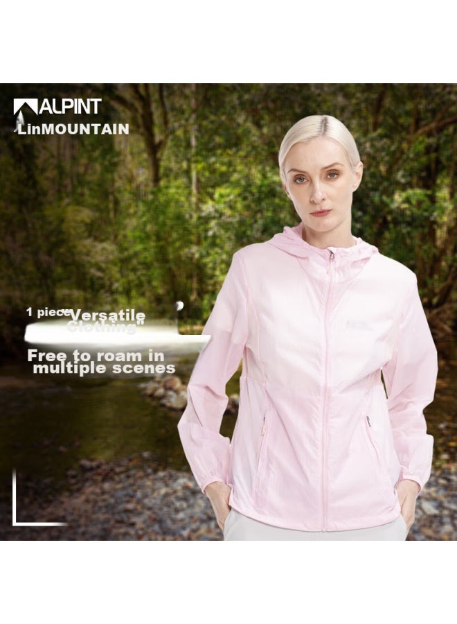 Alpint Mountain Men's Sun Protection Clothing, Summer Outdoor Beach Skin Coat, Women's Uv-resistant Lightweight Breathable Jacket - Image 4