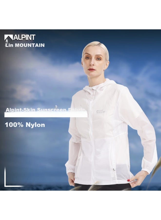 Alpint Mountain Men's Sun Protection Clothing, Summer Outdoor Beach Skin Coat, Women's Uv-resistant Lightweight Breathable Jacket - Image 3