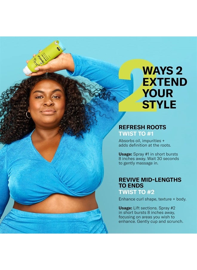 DevaCurl Dry No-Poo Moisturizing Dry Shampoo | Non-Drying Formula | Invisible Finish | For All Curly Hair Types  - Image 4