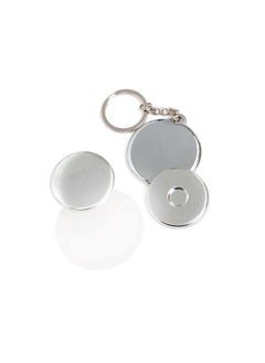 We R Memory Keepers Button Press Keychain Kit Makes 3 1.45 Inch 37 Mm Easy To Use Diy Craft Crafts Perfect For Any Occasion Paper Kids Any Age Scrapbooking  - Image 3