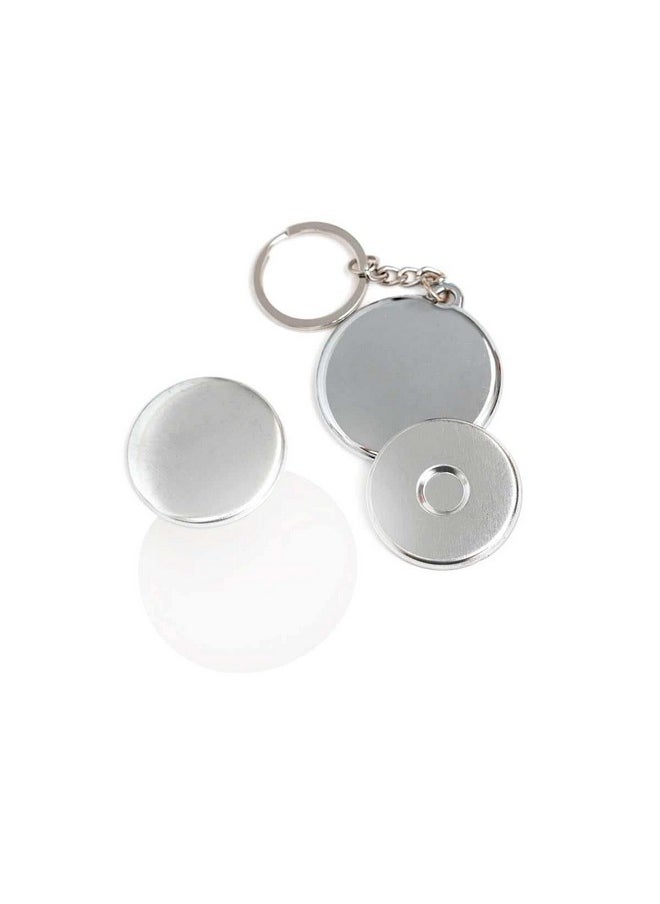 We R Memory Keepers Button Press Keychain Kit Makes 3 1.45 Inch 37 Mm Easy To Use Diy Craft Crafts Perfect For Any Occasion Paper Kids Any Age Scrapbooking  - Image 3