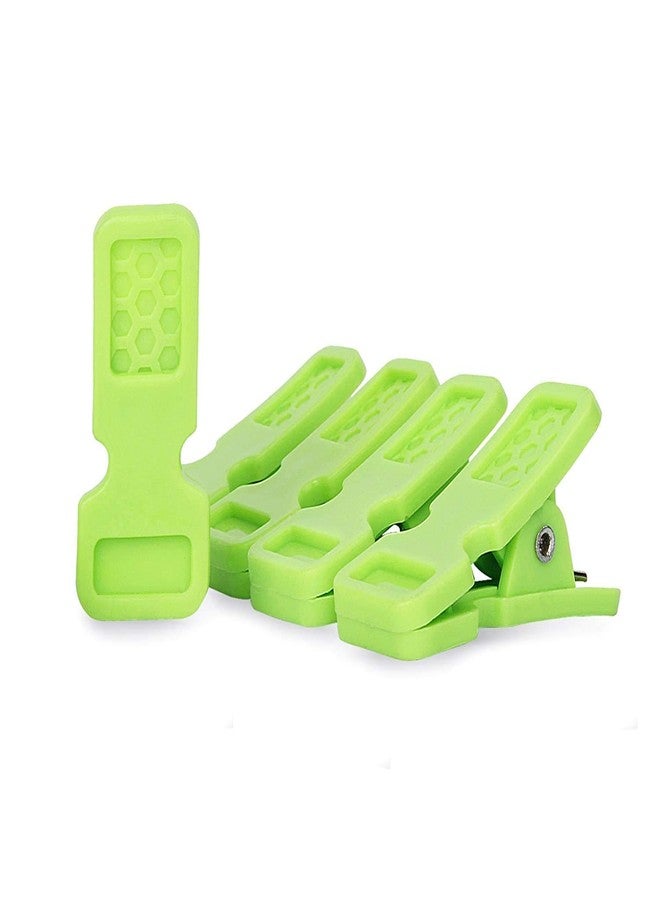 Dmitry Heavy Duty Non Slip Multi Purpose Plastic Clothes Hanger Hanging Hooks Grips Cloth Drying Clips, Cloth Pegs Set (Set of 10 Pcs) Multi - Image 2