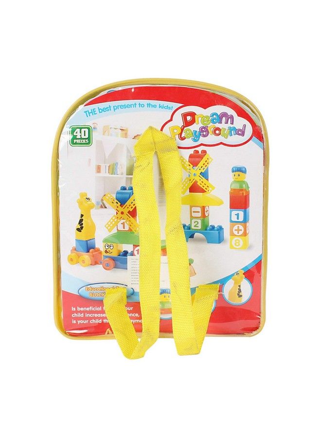 Smart Picks 40 Pieces Block Set For Boys And Girls(Multicolour)  - Image 5
