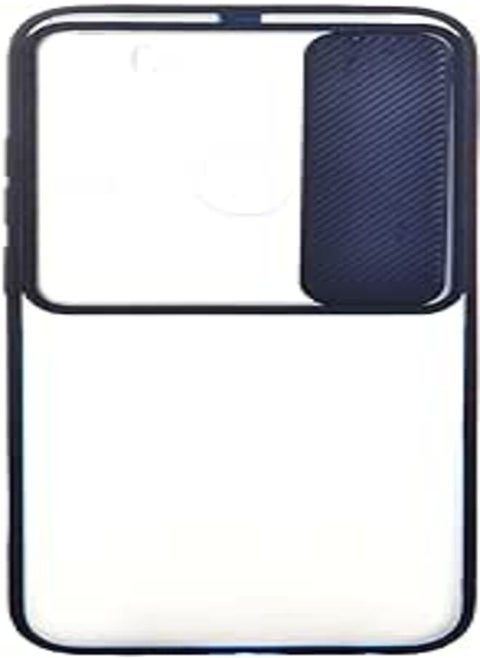Xiaomi Redmi Note 8 Plain Back Case With Camera Protection PP - Purple Clear