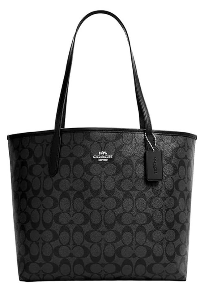 كوتش اوت ليت المرأة المألوف وتنوعا سعة كبيرة حمل حقيبة الكتف كبيرة الحجم - Image 1