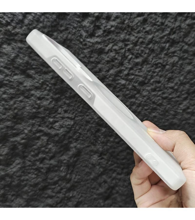 Black Samsung Galaxy S23 Plus 2 In 1 Jelly Case Supports Wireless Charging - Image 4