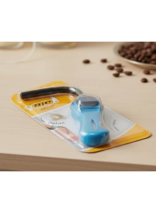 بيك ولاعة BIC ذات الأنف المنحني الأزرق - مشعل محمول قابل للتعديل للاستخدام في الشواء والشواية والشموع والمواقد - Image 2