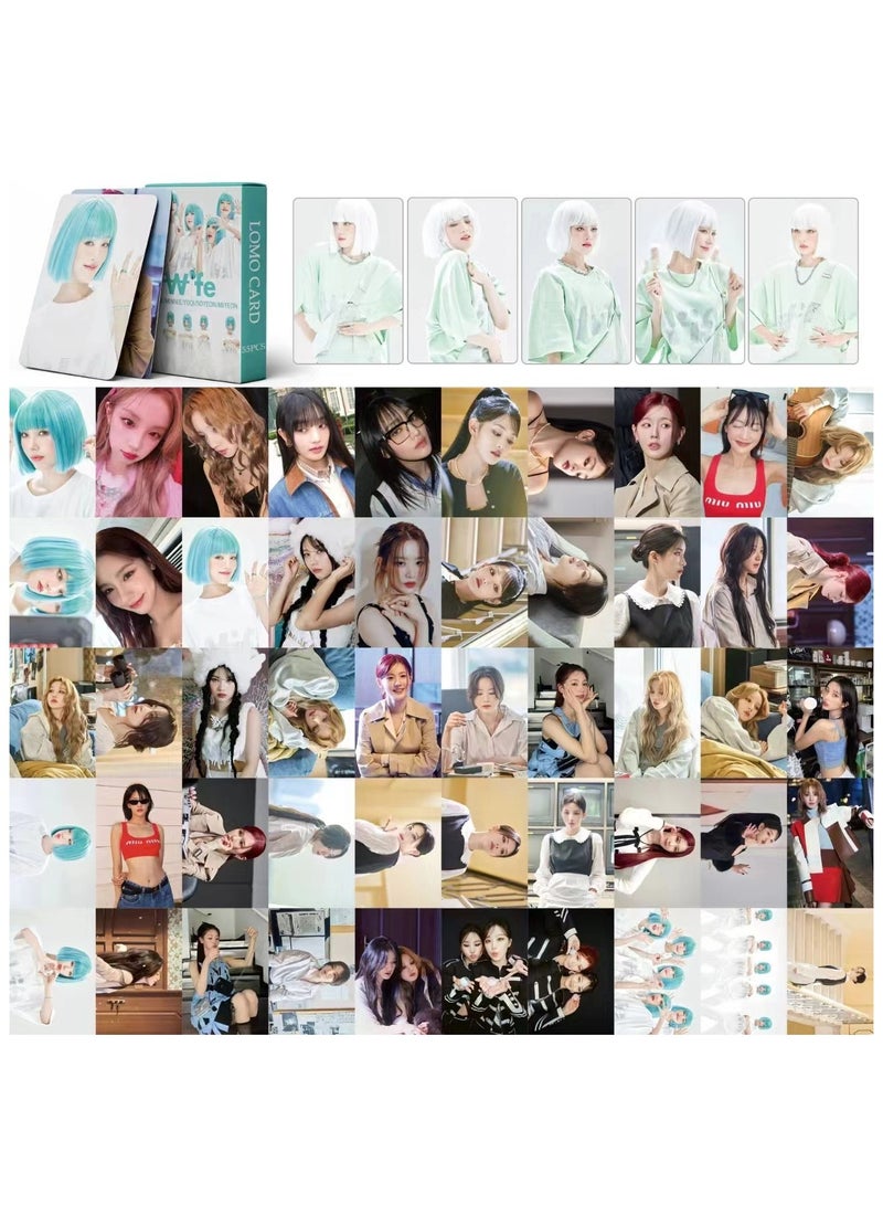 NIBEMINENT 55 Pcs Kpop (G)I-DLE Wife Lomo Cards Card For Fans Collection Gifts - Image 2