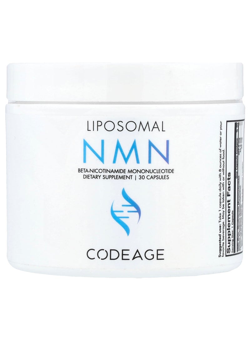 Codeage Liposomal NMN, 30 Capsules