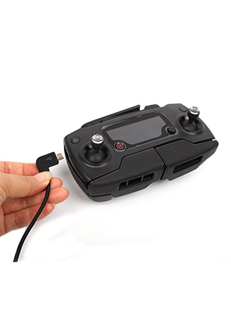Generic - 30cm Compatible with DJI OSMO Pocket Connect Cable Type-C to Micro USB Conversion Data Line Gimbal Accessories - Image 1