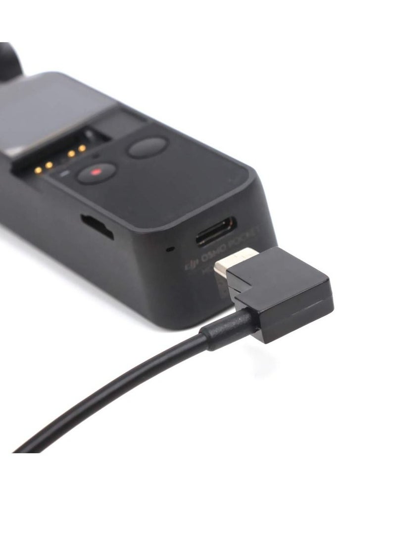 Generic - 30cm Compatible with DJI OSMO Pocket Connect Cable Type-C to Micro USB Conversion Data Line Gimbal Accessories - Image 1