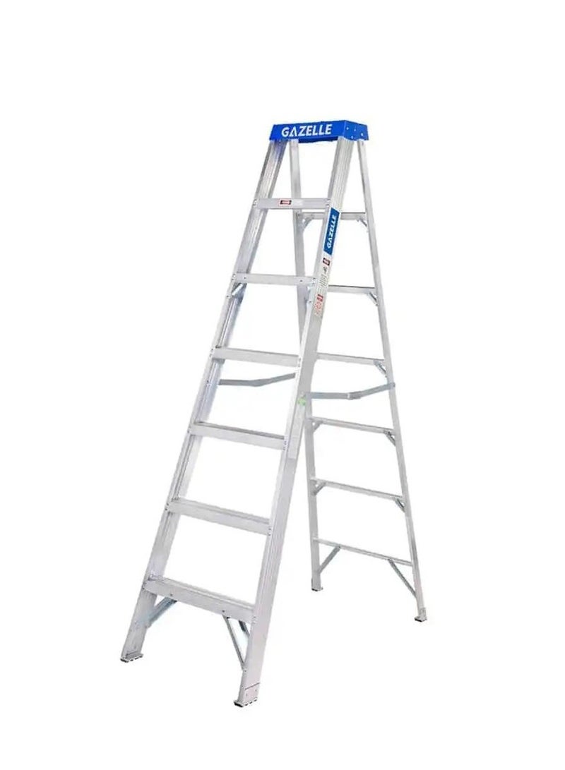 Gazelle Gazelle Aluminium Step Ladder 6Ft (1.8Mtr)
