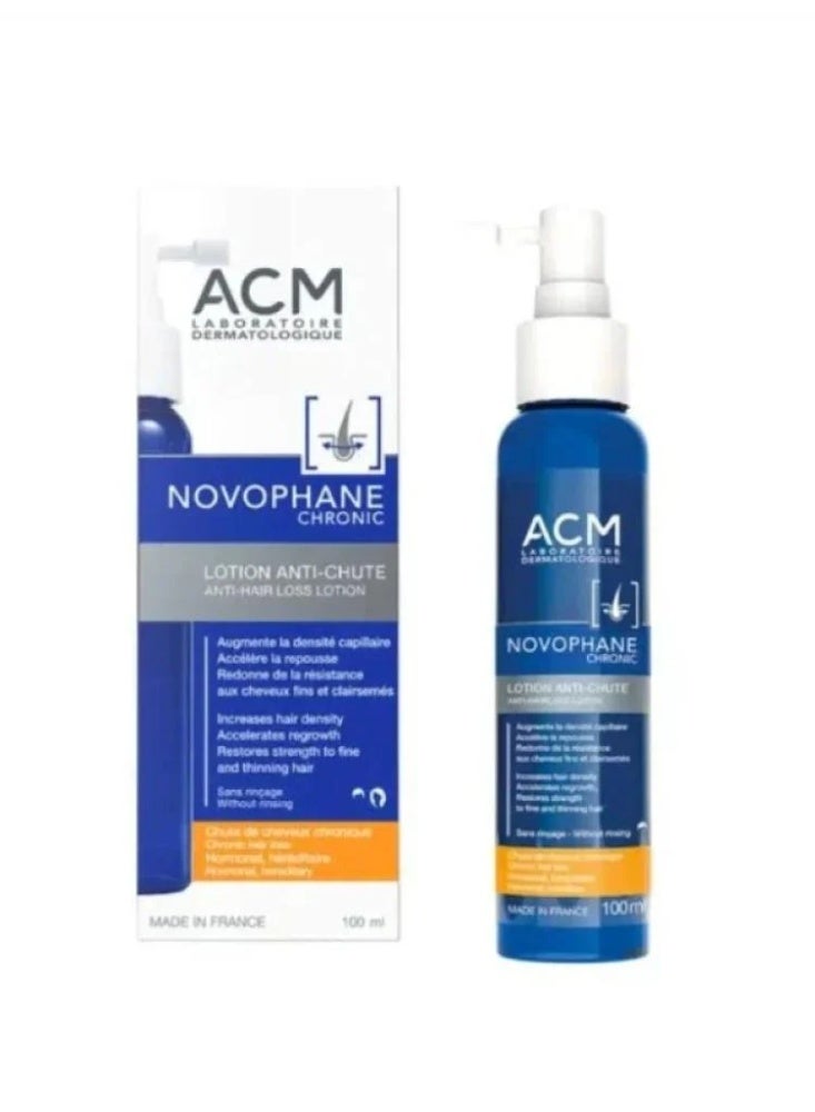 أيه سي أم لوشن ACM Novophane Chronic لمكافحة تساقط الشعر – ١٠٠ مل | يعزز كثافة الشعر، يسرع نموه، ويقوي البصيلات – للرجال والنساء - Image 1