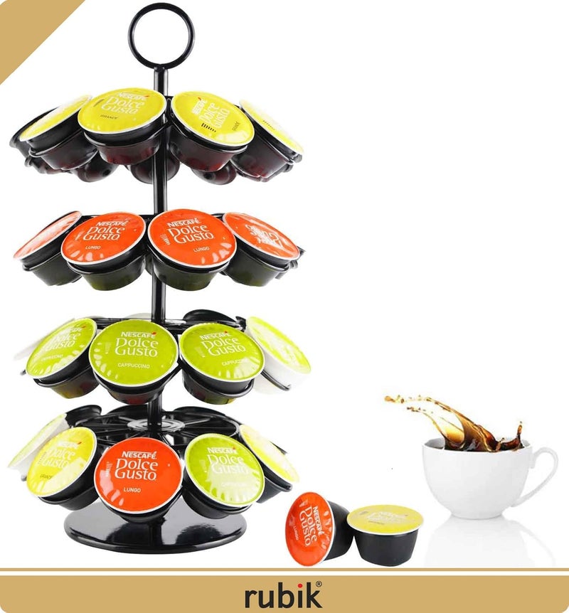 Rubik Coffee Holder Capsule Stand for Tassimo Nespresso & Dolce Gusto - Image 5