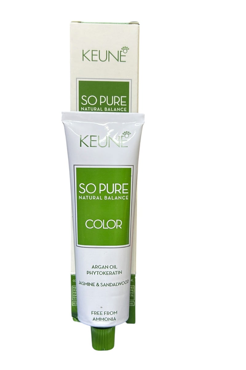 Keune So Pure Natural Dark Brown Hair Color Cream No.3 60ml - Image 2
