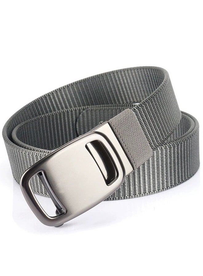 Automatic Nylon Belt for Men & Women - Fashionable, Adjustable, Durable, and Comfortable Waist Belt for Casual & Formal Wear, Everyday Use, and Outdoor Activities - Image 1