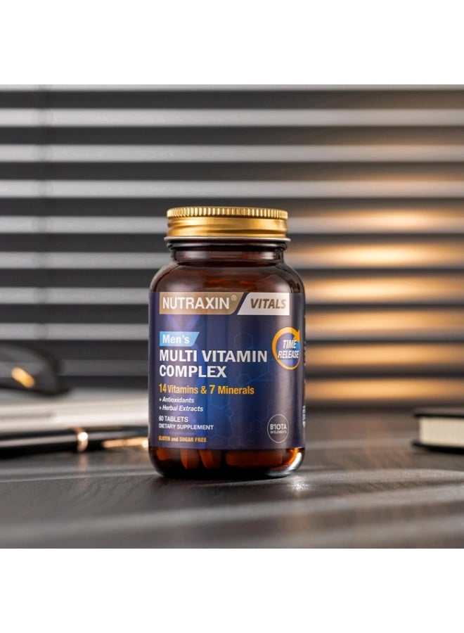 نوتركسين نيوتراكسين فيتالز مركب الفيتامينات للرجال 60 قرص - Image 4