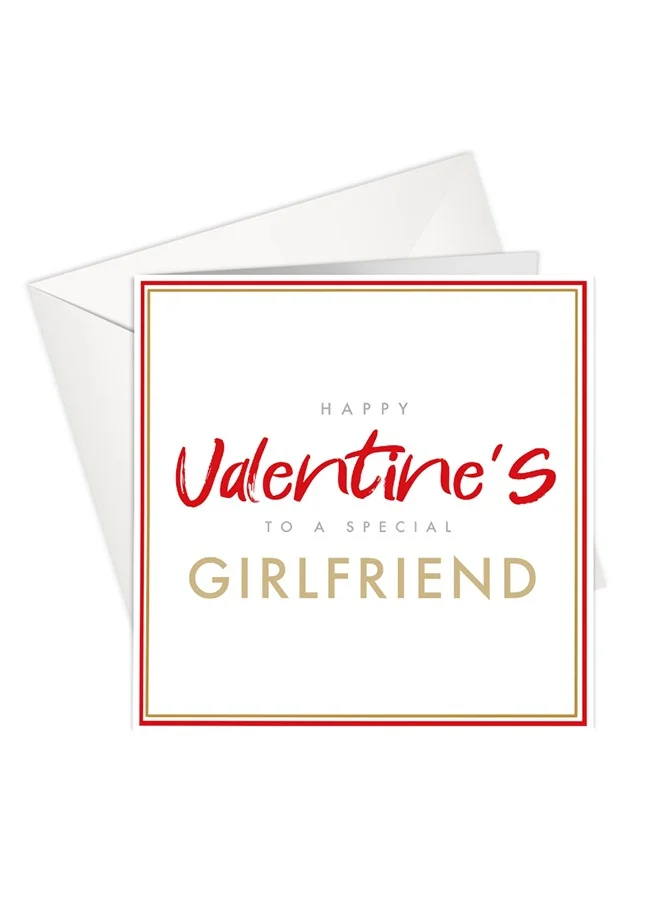 Share The Love Happy Valentine’s Day Card for Your Fabulous Girlfriend – A Thoughtful Gesture of Love and Devotion