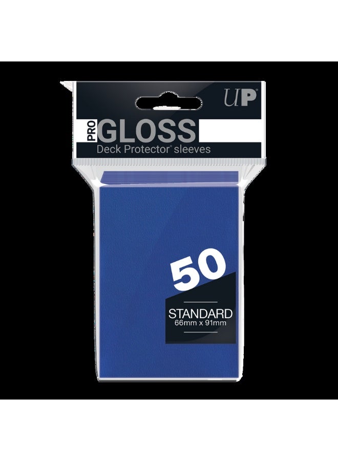 Ultra Pro PRO Standard Deck Protector Sleeves - (Blue) 50-Counts