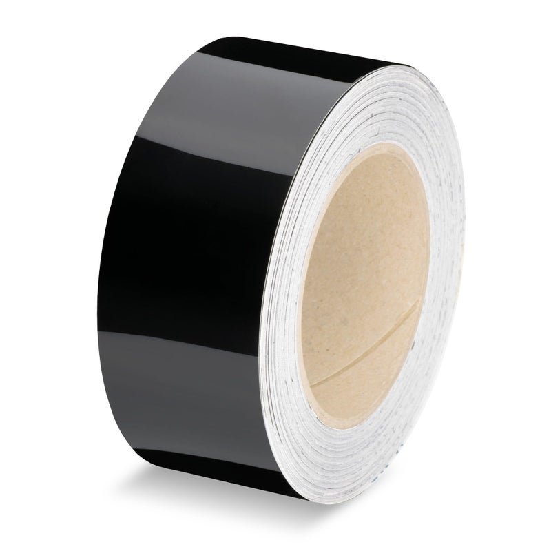 EZAUTO WRAP Gloss Black Auto Car Vinyl Wrap for Black Out Chrome Delete Window Trim Door Trim Cut from Authentic 3M 2080 2 x25Ft - Image 2