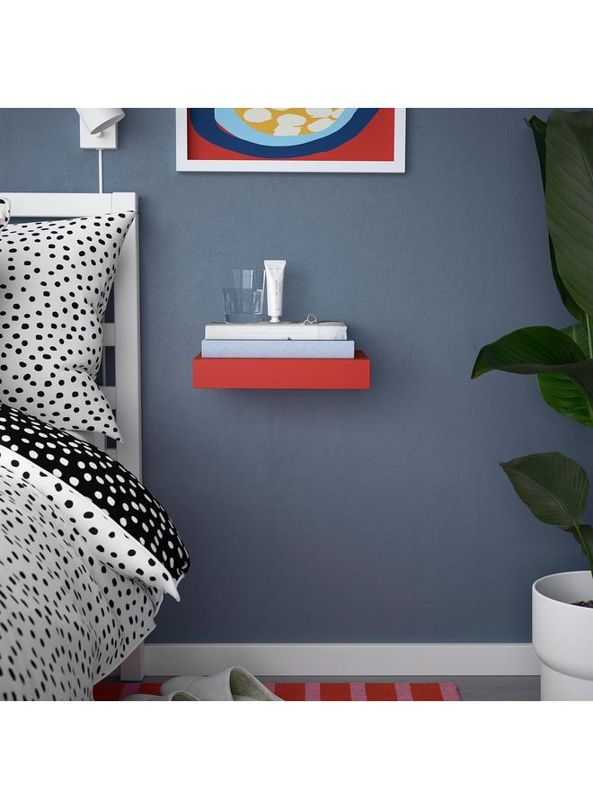 erorex Wall Shelf, Red, 30X26 Cm - Image 3