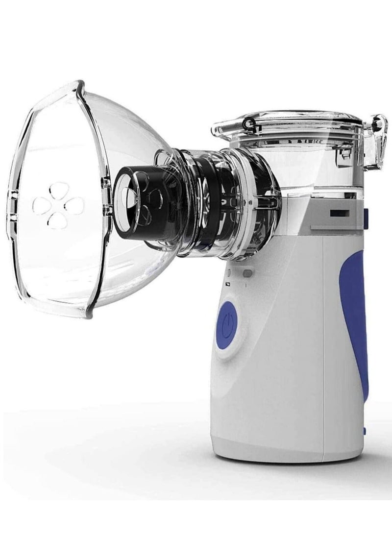 ELTRAZONE - Nebulizer,Portable Mini Atomizers Vaporizers Handheld Inhaler for Adults and Children,Ultrasonic Humidifier for Home and Travel Use, Steam Mesh Inhalators with Masks and Mouthpieces - Image 1