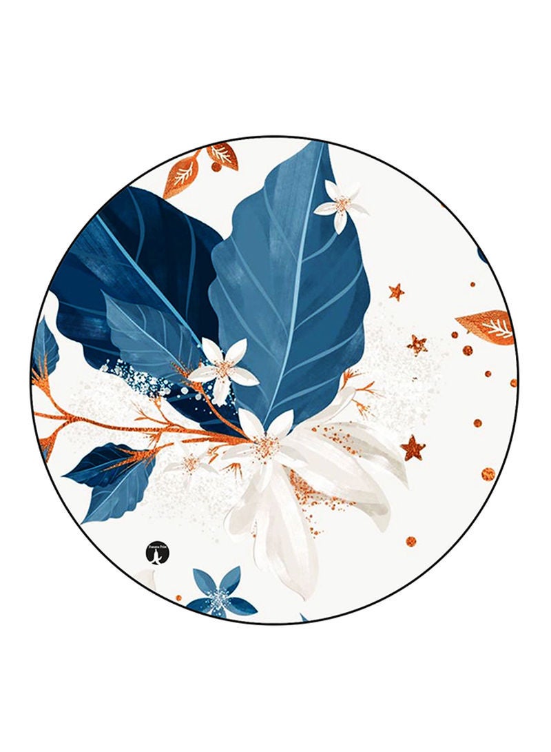 RKN Leafs Printed Mouse Pad  Multicolour