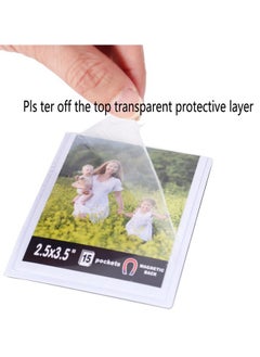 Sooyee Magnetic Picture Frame,Magnetic Frame 2.5X3.5,Photo Magnets For Refrigerator,White,15 Pack  - Image 3