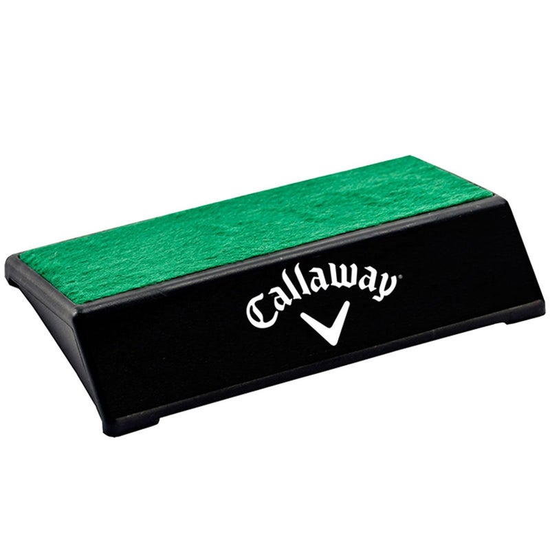 Callaway حصيرة تدريب جولف من كالاواي، منصة طاقة، سوداء - Image 1